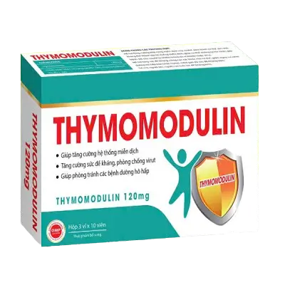 Thymomodulin 120mg (hộp xanh ngọc) hộp 3 vỉ x 10 viên Giúp tăng cường miễn dịch